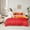 Red Orange, variant on Feelyou American Football Twin Bedding Sets 7pcs for Kids Teens, Kansas Print Bedding Comforter Set, Sport Theme Sheet Sets, Boys Room Decor