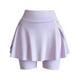 thumbnail image 2 of Falda de bádminton, ropa deportiva, faldas cortas, faldas de golf de cintura alta Púrpura, 2 of 8