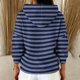 thumbnail image 4 of mfyjkho Tops Elegantes Para Mujer, Sudadera Con Capucha, Manga Larga, Bolsillo, Cordón Y Estampado Para Mujer, Estilo Casual Y Moderno Tops Para Hacer Ejercicio Para Mujer M, 4 of 4