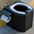 thumbnail image 3 of DEYISI Camping Portable Toilet With Pu Lid For Adults Portable Potty For Tent Hiking, 3 of 8