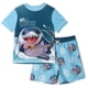 thumbnail image 1 of Conjunto de Camiseta de Protección Solar UPF 50+ para Niños Marvel Jeff el Tiburón de Tierra, 1 of 5