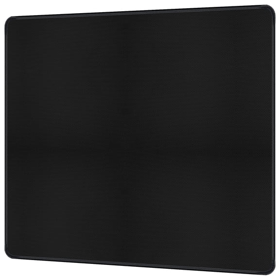 Lectrus Classic Keyboard and Mouse Desk Pad, Non-Slip Rubber Base Mousepad, Waterproof Office Desk Mat Protector, 8.3"x10.2" Inches, Black