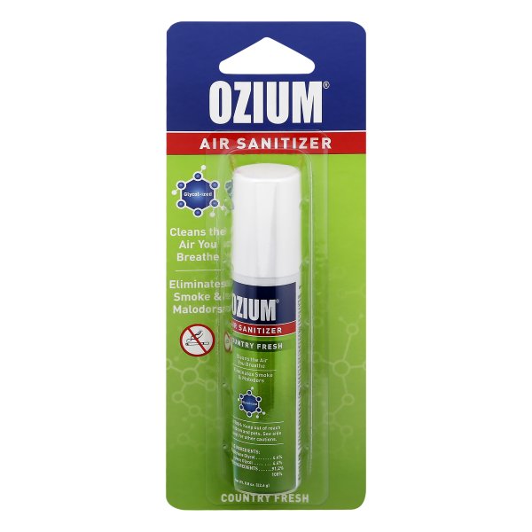 Ozium GlycolIzed Professional Air Sanitizer / Freshener Country Fresh