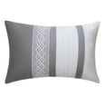 thumbnail image 5 of Nanshing Gabby 7 Piece Bohemian Shabby Chic Comforter Set, Grey, King, 5 of 9