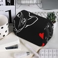 thumbnail image 7 of Sikiie French Bulldog Print Flip Double-layer Pencil Case, All-purpose Stationery Bag for Study and Office, Zipper Design, Unisex, 7 of 7