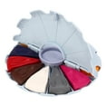 thumbnail image 2 of Oil Pastel Set, Smoothly Coloring 12 Colors No Slag Crayon Set Easy Carrying  For Kindergarten Dark Blue,Light Blue, 2 of 8