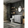 thumbnail image 2 of Cutler Kitchen and Bath London 30" Wood/Cultured Marble Bathroom Vanity in Gray, 2 of 5