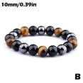 thumbnail image 6 of Energy Healing Stretch Bracelet 8mm Triple Protection Natural Stone forMen Women W6W9, 6 of 8