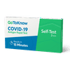 GoToKnow COVID-19 Antigen Rapid Test (Pack of 2 tests)