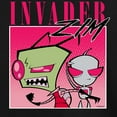 thumbnail image 3 of Invader ZIM - GIR and ZIM - Retro Style 90's Box - Toddler And Youth Short Sleeve Graphic T-Shirt, 3 of 5