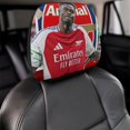 thumbnail image 4 of Bukayo Saka Funda Protectora Universal para Reposacabezas de Coche, Funda Elástica para Reposacabezas de Asiento de Auto, Funda de Tela Antipolvo, Accesorios de Interior 2 Piezas, 4 of 6