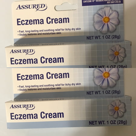 2 Lots Eczema Cream Soothing Itchy Relief Moisturizing Cream 1 oz