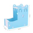 thumbnail image 7 of LYUMO Pet Water Dispenser, 2 in 1 Blue Rat Hamster Automatic Pet Water Drinking Bottle Food Feeder Fountain Dispenser, Pet Feeder, 7 of 7