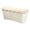 01-WhiteB, variant on SHENGXINY Flower Pot Long Plastic Trough, Rectangular Planter For Balcony Vegetable & Green Planting