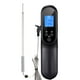 thumbnail image 1 of Billuyoard Termómetro de cocina Sonda dual Temperatura de la carne de los alimentos con alarma Pantalla retroiluminada de apagado automático Cocina Termómetros Billuyoard HA061377-00B, 1 of 6