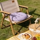 thumbnail image 5 of Floor Cushion for Adults Thick Velvet Floor Pillow Large Ottoman Chair Cushion Soft Mat for Sitting Reading Meditation Living Room Bedroom Decor Yoga Lounge Home Comfort Portable Strap Support, 5 of 7
