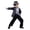 D_Grey, variant on Mnyotv Sequins Clothing 4Pcs Set Boys Performance Dance Clohtes Halloween Outfits for Kids Size 6-8 Years