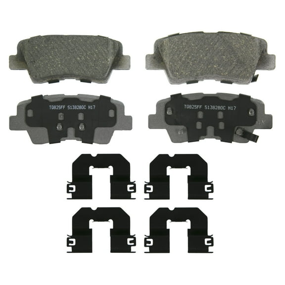 Wagner Brake ThermoQuiet Ceramic Disc Brake Pad Set Fits select: 2016-2018 HYUNDAI TUCSON, 2017-2022 KIA SPORTAGE