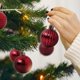 thumbnail image 4 of 36 bolas navideñas de 3 cm/6 cm para colgar en el árbol, decoración para el árbol de Navidad, Año Nuevo 2025, 4 of 5