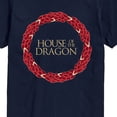 thumbnail image 3 of House of the Dragon - Dragon Scale Ring Logo - Men's Short Sleeve Graphic T-Shirt, 3 of 5