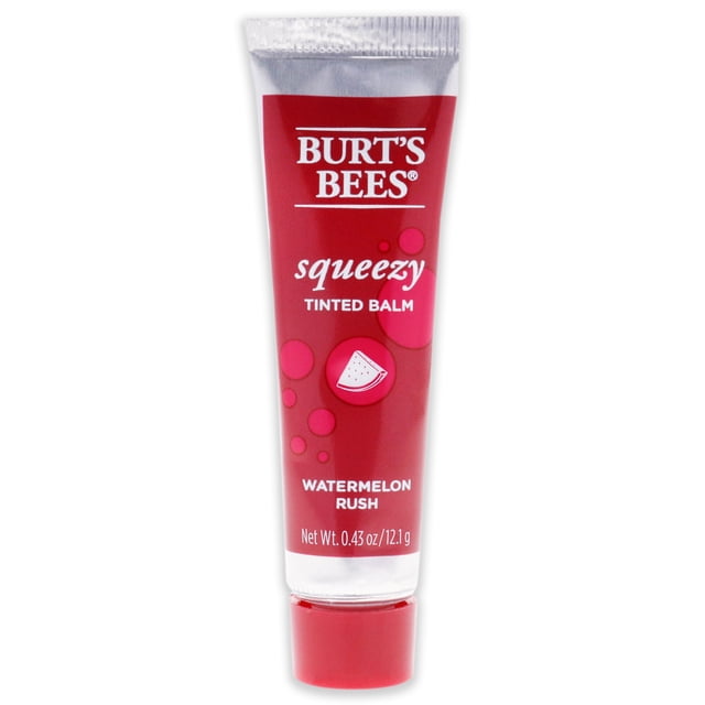 Burts Bees Bálsamo labial Bálsamo labial teñido Squeezy - Watermelon Rush 0.43 oz Burts Bees Burts Bees Bálsamo labial 0.43 oz