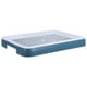 thumbnail image 2 of Caja de arena rectangular para conejos: bandeja de arena pequeña con rejilla para animales pequeños como conejos, cobayas, chinchillas, hurones y hámsteres., 2 of 8
