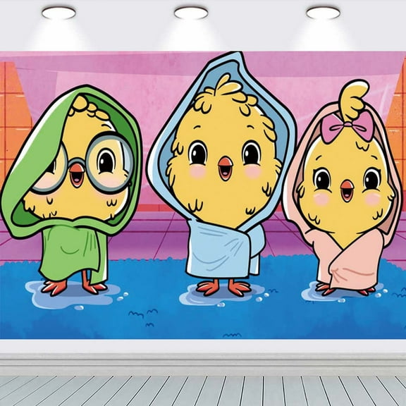 Canticos school Backdrop Background Banner Taspestry Wall Decor Birthday Party Supplies Poster Fans