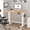 Maple, variant on FitStand Adjustable Standing Desk 48"x24", One-Piece Desktop Electric Sit Stand Desk with 176lbs Load, 4 Memory Heights & 2 Hooks for Home Office, White
