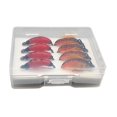 thumbnail image 2 of Señuelos de pesca con mosca, señuelos artificiales con funda de transporte con anzuelos de acero rico en carbono, cebos de pesca para herramientas de, 2 of 8