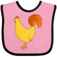 thumbnail image 3 of Inktastic Cute Yellow Chicken Boys or Girls Baby Bib, 3 of 4