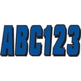 thumbnail image 2 of Hardline Boat Lettering Registration Kit 3 in. - 320 Blue/Black, 2 of 2