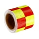 thumbnail image 3 of Cinta Reflectante, Cinta Adhesiva Impermeable de Alta Visibilidad para Advertencia de Seguridad Reflectora para Camiones Autos Fluorescente Amarillo/Rojo, 3 of 6