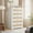 White, variant on Litake Tall Drawers Rattan Dresser, Storage Chest of Drawers with Wooden Spacious Top,Handles,Easy to Assemble,Modern Dresser for Bedroom,Living Room,Entryway,Hallway (Black/White/Natural, 5 Drawer)