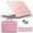 Rose Quartz, variant on IBENZER 2025 2024 M2 MacBook Pro 13 Inch Case A2338 A2289 A2251 A2159 A1989 A1706 A1708 (2025-2016), Hard Shell Case & Sleeve Bag & Keyboard Cover & Type-C for Mac Pro 13,T13-CL+3