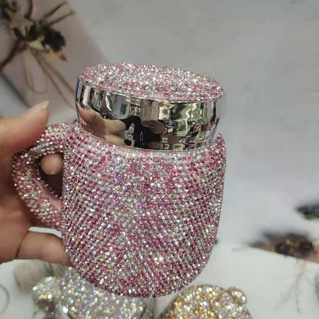 

Livesture Girl Drinking Coffee Cup Cute Mug Office Couple With Lid Net Celebrity Home Spoon Water Cup Mixed pink 300ml