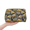 thumbnail image 4 of Xecao Excavator At Work Print Fashion Makeup PVC Bag Large Capacity Travel Cosmetic Bag for Women Organizer Toiletry Clutch, 4 of 8