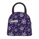 thumbnail image 1 of Balery Christmas Purple Snowflakes Bolsa de Almuerzo para Mujeres, Caja de Almuerzo, Bolsa de Almuerzo Pequeña Impermeable, Tote de Almuerzo Reutilizable con Gran Capacidad, 1 of 6