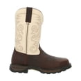 thumbnail image 2 of Durango Men's Maverick Xp Waterproof Western Work Boot Steel Toe Chocolate 13 D(M) US, 2 of 7