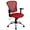 Red, variant on UrbanPro Mid Back Mesh Office Chair in Orange