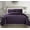 Purple, variant on KingLinen Traditional 3 Piece Victoria Coral Embossed Lattice Quilt Bedding Set, Twin