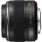 Panasonic Summilux Dg H-x025 25 Mm F/1.4 Fixed Focal Length Lens For Micro Four Thirds - 46 Mm Attachment (h-x025)