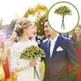 thumbnail image 4 of Moocorvic Artificial Baby's Breath Wedding Flowers Bouquets for Bride Bridesmaid, 7 Heads Flower Home Party Decor, 4 of 7