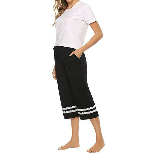 womens drawstring lounge pants