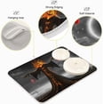 thumbnail image 4 of FREEAMG Halloween Décor Dish Drying Mat - 18 x 24inch- Extra Large Microfiber Dish Drying Mat, Dish Draining Mat, Counter top Mat, Halloween Tree Moon, 4 of 7
