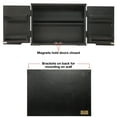 thumbnail image 2 of Excello Global Products Barndoor Spice Cabinet, Black, 2 of 7