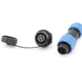 thumbnail image 2 of SD13 13mm 4 Pasadores 4P Brida Impermeable Aviación Cable Conector Enchufe, 2 of 3