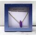 thumbnail image 1 of Amethyst Collier Court Ovale en Pierre Semi-Précieuse - Violet Pâle, 1 of 1
