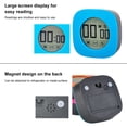 thumbnail image 4 of Maytalsory Timer Study LCD Digital Display Count Up Stopwatch Touch Screen Electronic Mute Attachable Loud Alarm Orange 1Set, 4 of 6