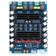 thumbnail image 3 of Placa amplificadora de audio digital TPA3116D2 de 2 canales y 150 W, CC de 12 V y 24 V, con amplificador, 3 of 11