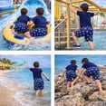 thumbnail image 6 of INGEAR Little Boys Quick Dry Beach Board Shorts Kids Swim Trunks UPF 50+ Swimsuit with Pockets, 6 of 6